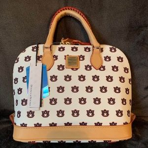 Dooney & Bourke NCAA Auburn Zip Satchel